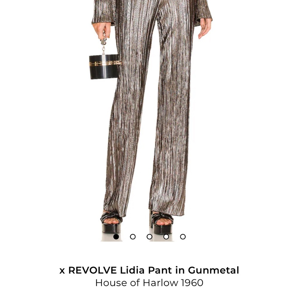 House of Harlow 1960 Women's Gunmetal Pants